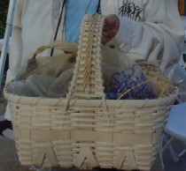 Fancy square basket